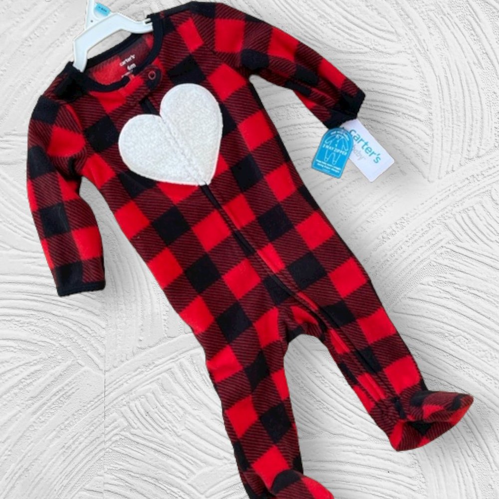 (Bundle) Carter’s baby Fleece Jumpsuits - Picture 2 of 8